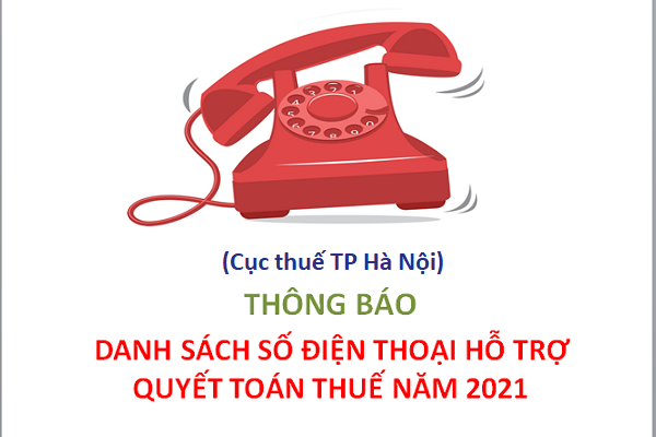 Hotline Cuc Thue Tp Ha Noi Qtt 2021